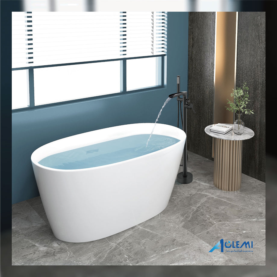 Aolemi Freestanding Bathtub Faucet Floor Mount Tub Filler