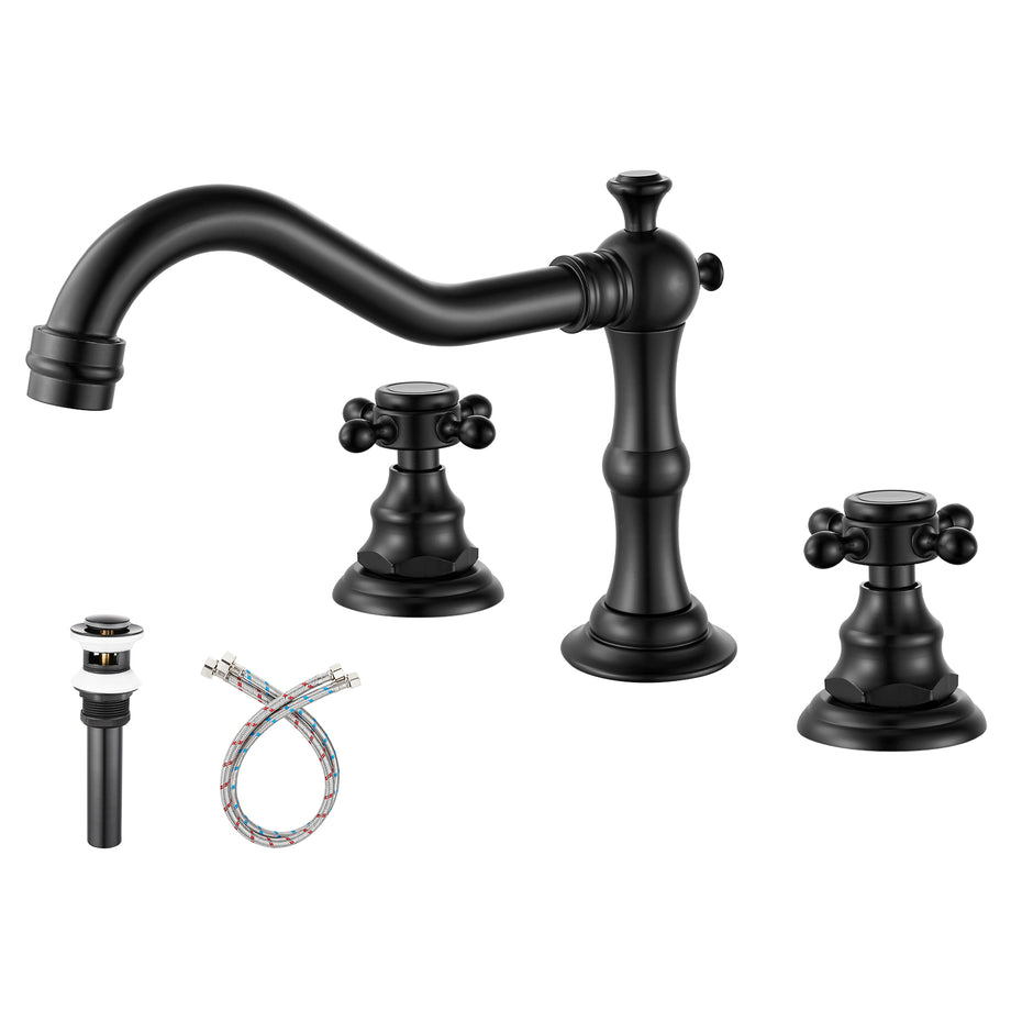 American Standard - Delancey 8-Inch Widespread 2-Handle Bathroom Faucet 1.2  gpm/4.5 L/min With Lever Handles | MSC Direct, image size:920x920